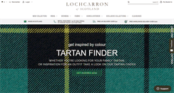 Desktop Screenshot of lochcarron.co.uk